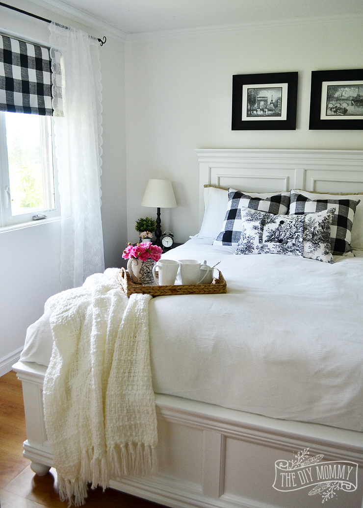 Our Guest Cottage Bedroom  A Small Space on a Budget in 